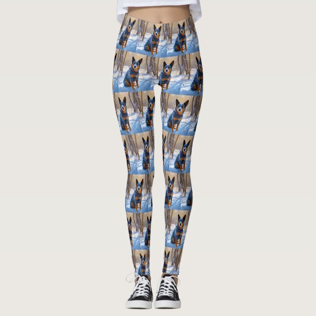 Leggings Bateau Australien Laisser neiger Noël (Devant)