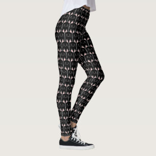 Leggings Beaucoup de Motif de chats noirs