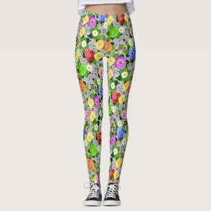 Leggings Beauté du jardin floral