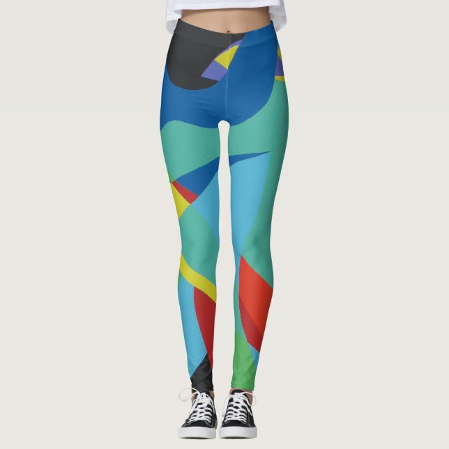 Leggings Beautiful and Vibrant Colors!  (Devant)