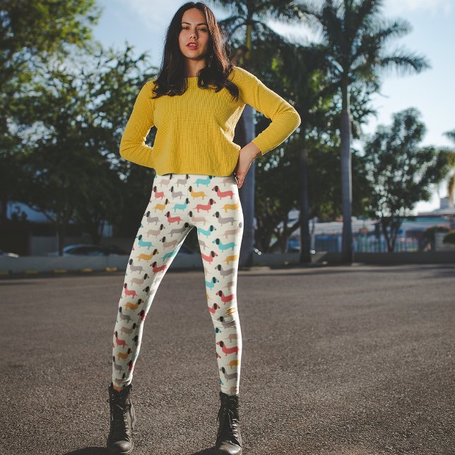 Leggings Beaux Chiens (Créateur téléchargé)