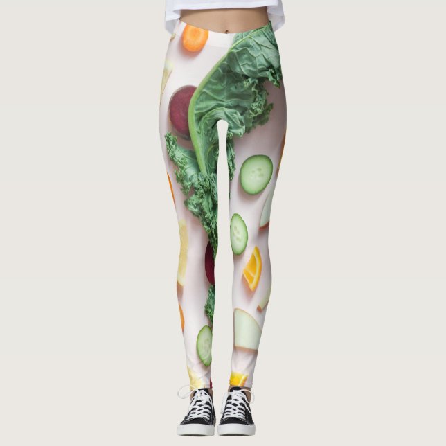 Leggings Beaux fruits (Devant)