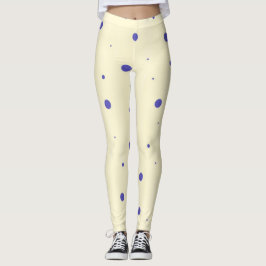 Leggings bel art abstrait