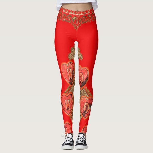 Leggings Belle étonnante Dernière mode lounge (Devant)