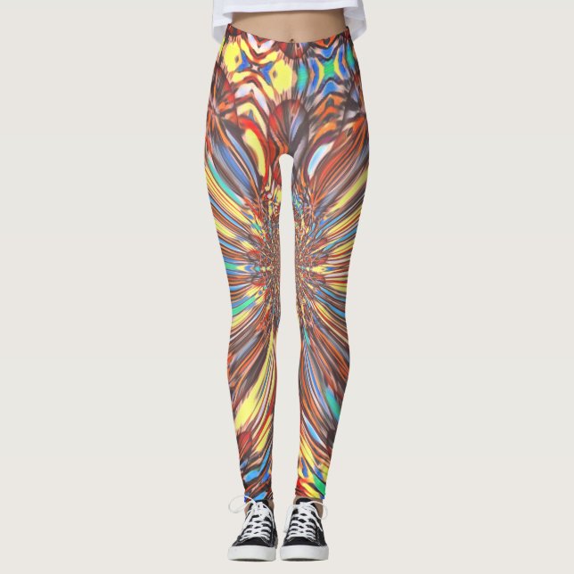 Leggings Belle Fantastique Feminine maigre Design (Devant)