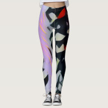Belle Gras Art Moderne Retour & Lavande