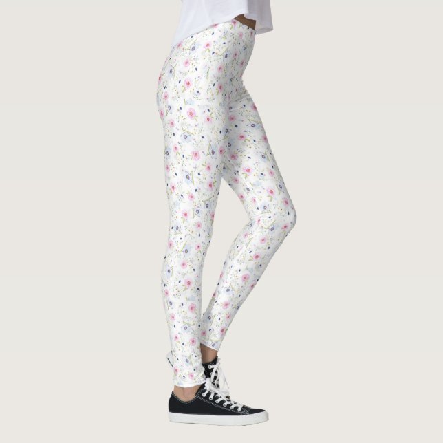 Leggings Belle impression florale (Droite)