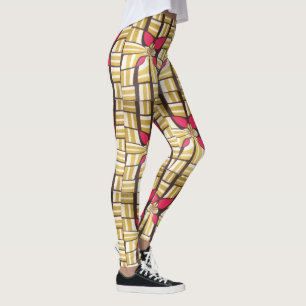 Leggings Belle Pantalon droit d'impression Ouest-Africain