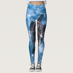 Leggings Belle tortue aquatique   Meilleur cadeau pour la v