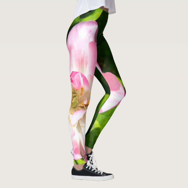 Leggings Belle tulipe rose (Droite)