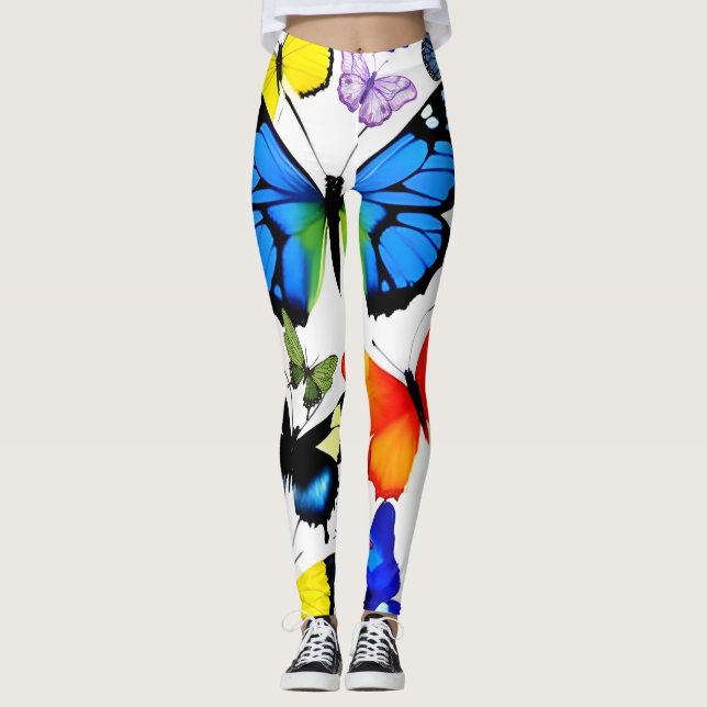 Leggings Belles papillons (Devant)