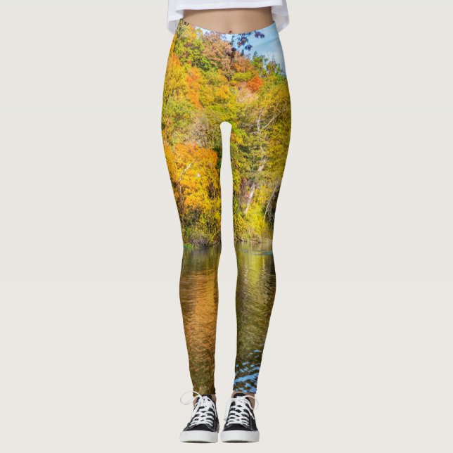 Leggings Bennett Printemps Automne Pêche (Devant)