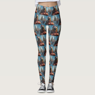 Leggings Berger belge Roller Dessous de verre Noël