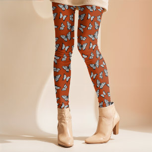 Leggings Beurre d'automne Whimsical Halloween Cottagecore