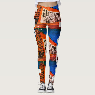 Leggings BiélorБ е л а р ь у с de Minsk Architecture Gra