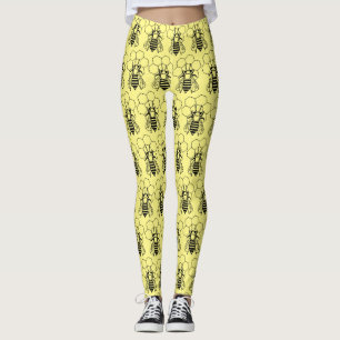 Leggings - Bienen auf Honigwabenrüben