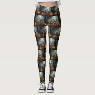 Leggings Biewer Terrier Halloween Night Doggy Délice