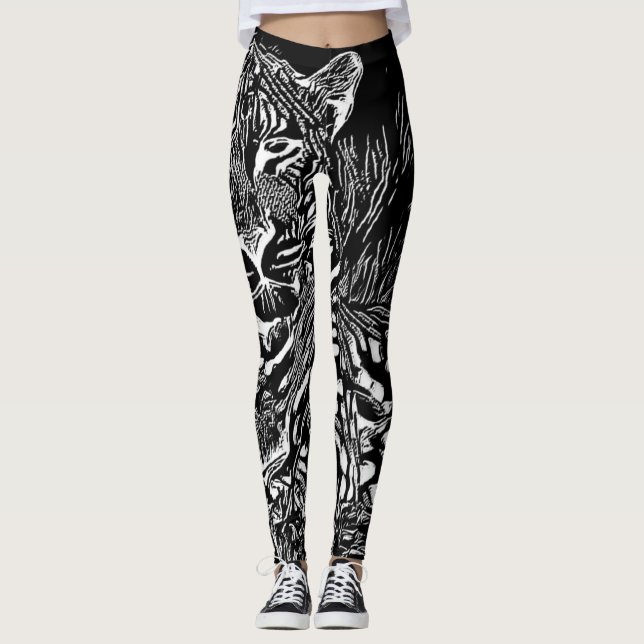 Leggings Big Cat Models : Leopard Laze 01-02 (Devant)