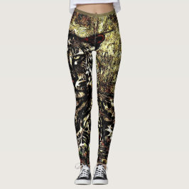 Leggings Big Cat Models : Leopard Laze 01-03