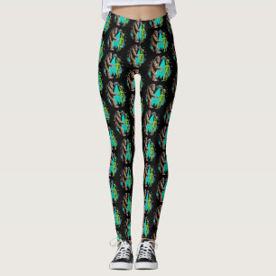 Leggings Bigfoot rencontre un Alien