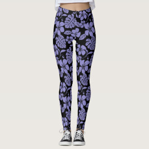 LEGGINGS BIKINI ROSE (NOIR//LAVENDER)