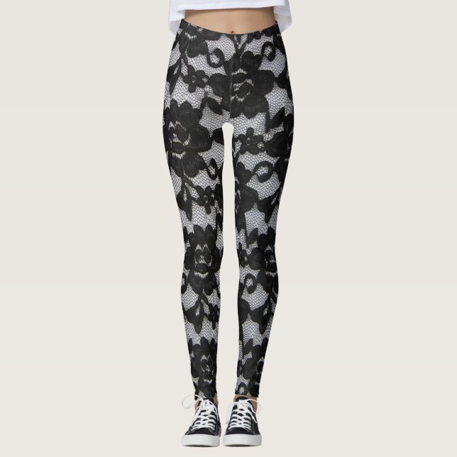 Leggings Black Lace (Devant)