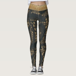 Leggings Black Lace d'Elegance
