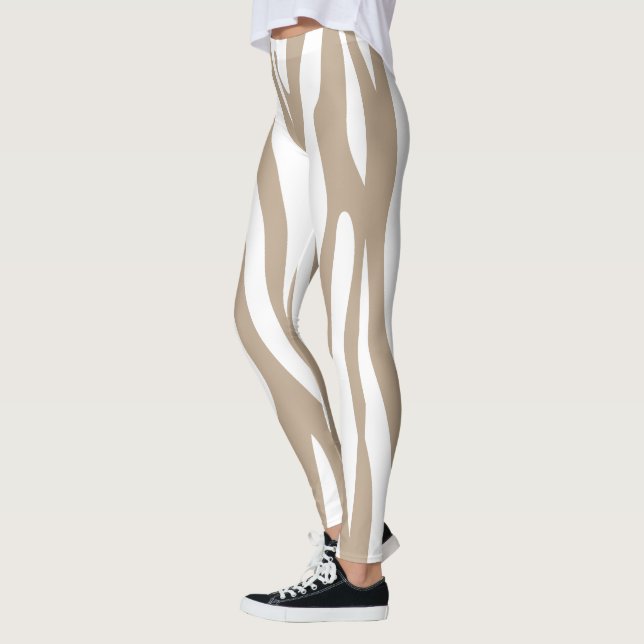Leggings blanc beige (Gauche)