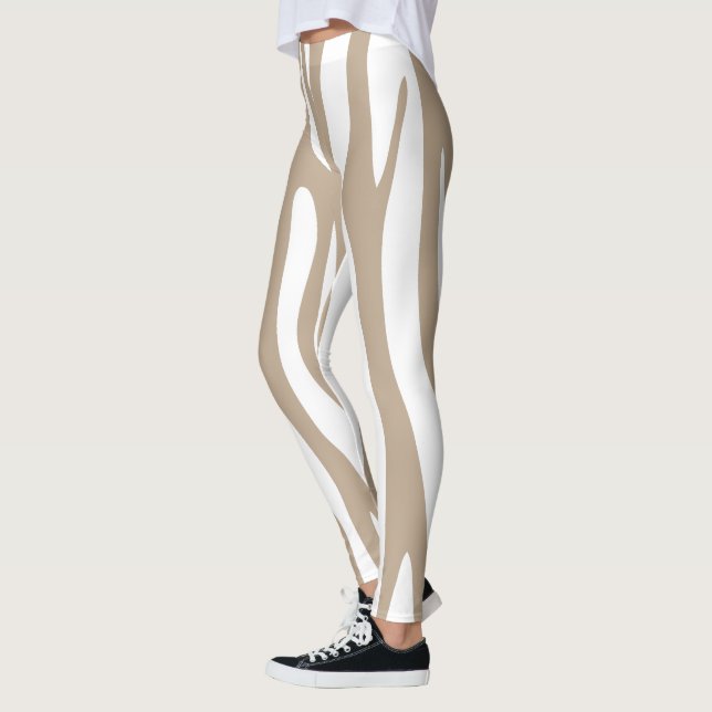 Leggings blanc beige (Gauche)