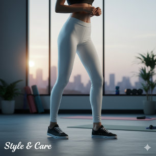 Leggings blancs tendance pour un look superbe