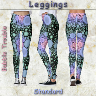 LEGGINGS - Blasenproblem - Abstrakte Gestaltung
