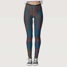 BLEU AVEC DES LÉGUMES MOTIFS DE LACE ANTIQUE