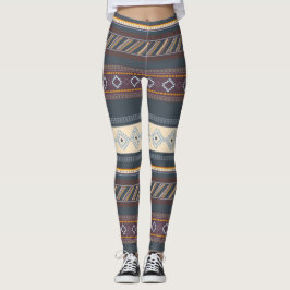Leggings Bleu bleu bleu violet foncé mignon
