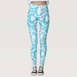 Leggings Bleu brillant