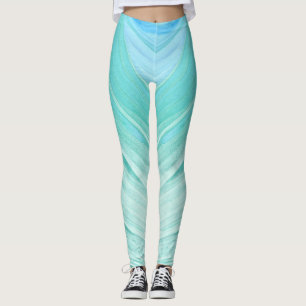 Leggings bleu clair