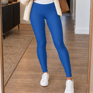Leggings Bleu Cobalt Uni