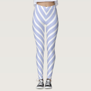Leggings Bleu Diagonale