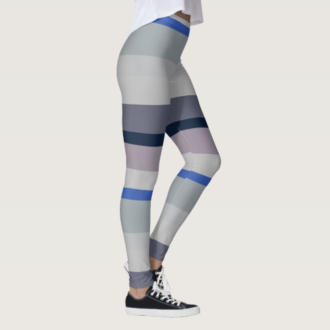 Leggings Bleu et Violet (Droite)