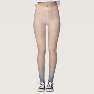 Leggings Bleu gris bleu roux