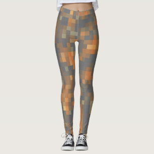 Leggings Bleu orange tendance
