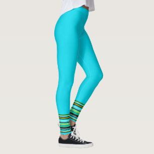 Leggings Bleu Sport