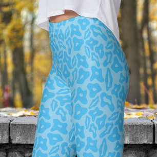 Leggings Bleu tendance et Motif bleu bébé