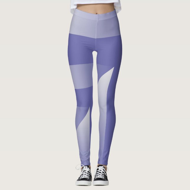 Leggings Bleu violet (Devant)