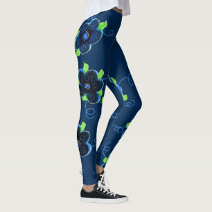 Leggings Bleus étonnant