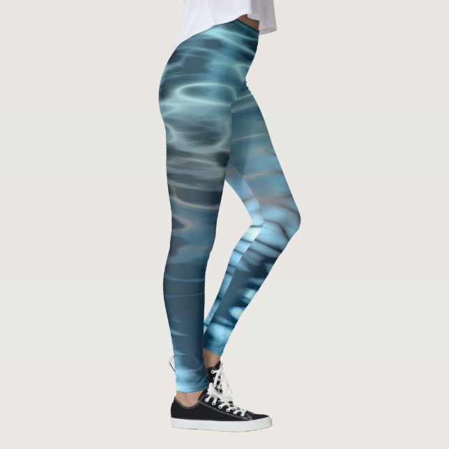 Leggings Blue Abstract (Droite)