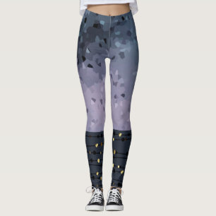 Leggings Blue purple