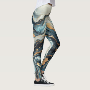 Leggings Blue Turquoise Or Agate moderne Glam Mariage éléga