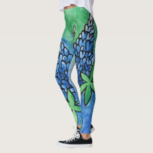 Leggings Bluebonnets du Texas