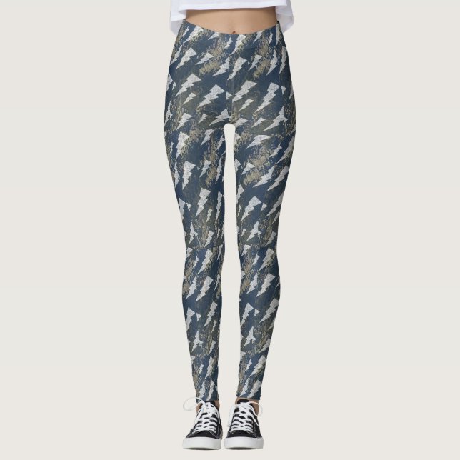 Leggings Boa Image Lightning Motif Leging (Devant)