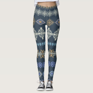 Leggings Boho ethnique : l'art tribal sans soudure.